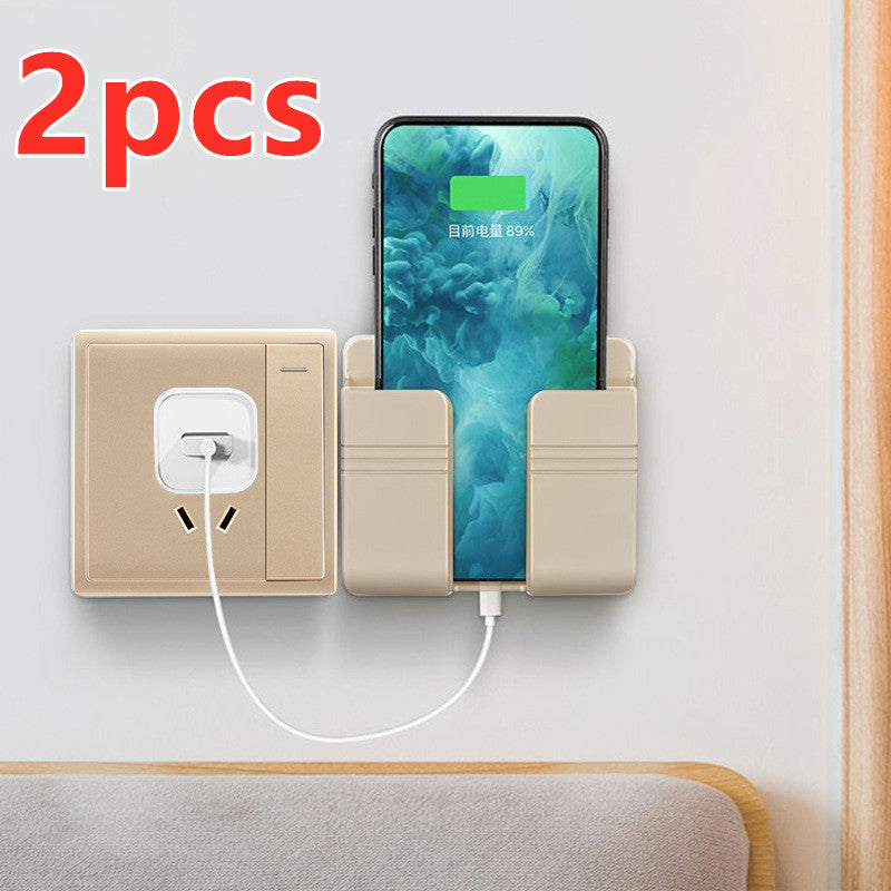 Wall Charging Station - Punch-Free Phone Storage Organizer