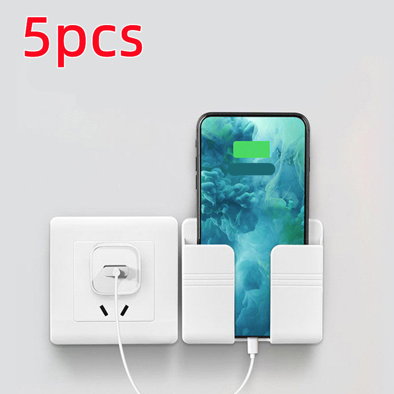 Wall Charging Station - Punch-Free Phone Storage Organizer
