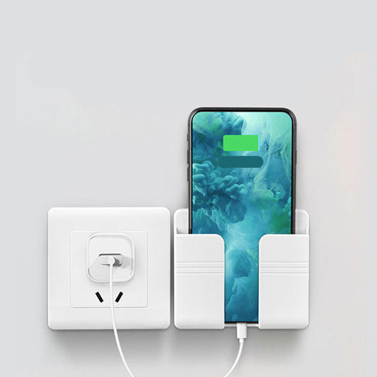 Wall Charging Station - Punch-Free Phone Storage Organizer