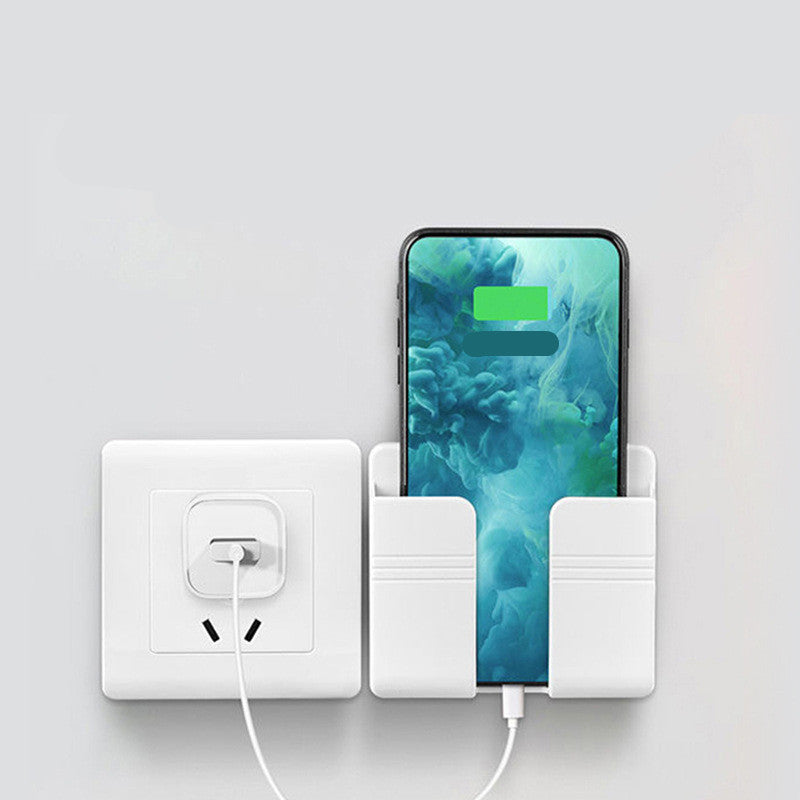 Wall Charging Station - Punch-Free Phone Storage Organizer