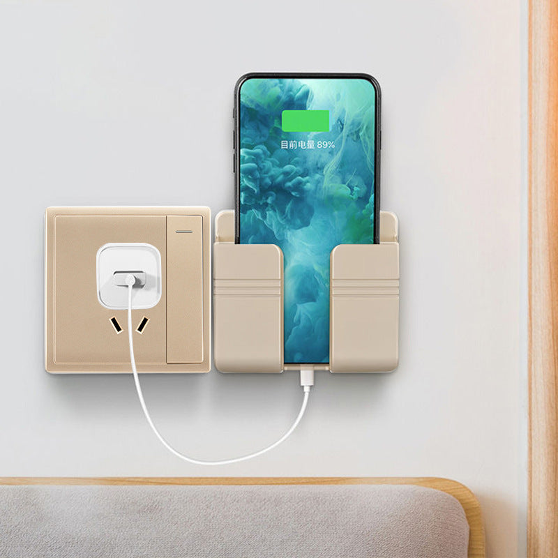 Wall Charging Station - Punch-Free Phone Storage Organizer