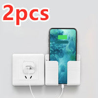 Wall Charging Station - Punch-Free Phone Storage Organizer