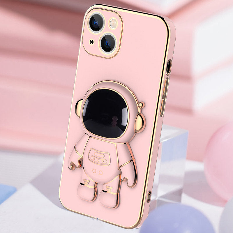3D Astronaut Phone Case with Stand - Anti-Drop Protection