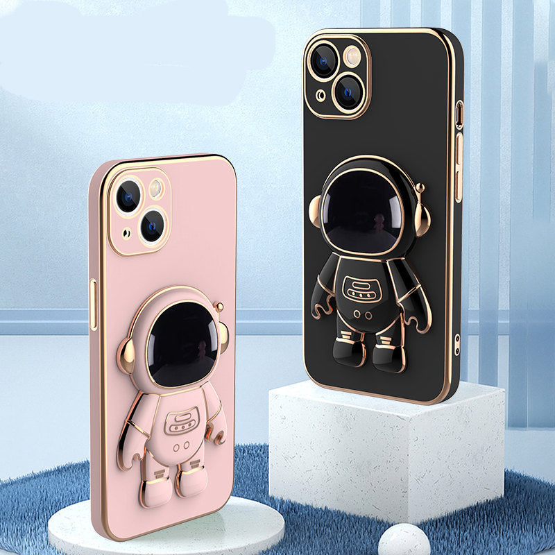 3D Astronaut Phone Case with Stand - Anti-Drop Protection