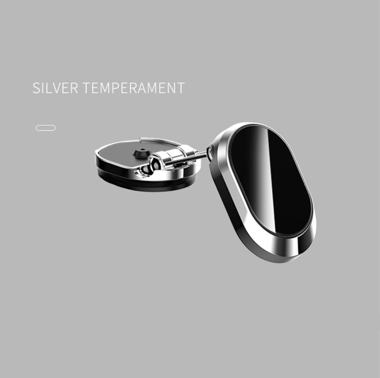 Fashion Folding Magnetic Car Phone Holder - Premium Alloy Design