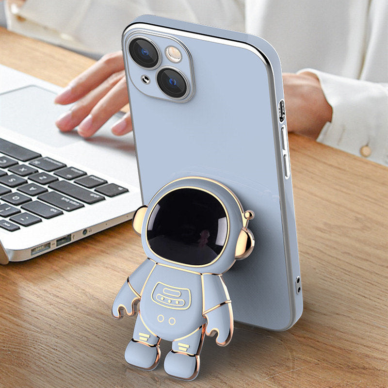 3D Astronaut Phone Case with Stand - Anti-Drop Protection
