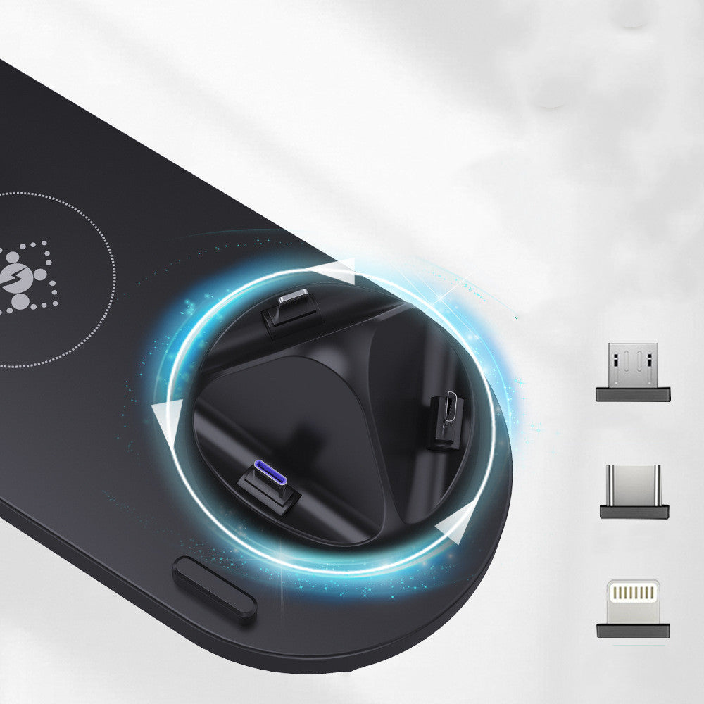3-in-1 Wireless Charging Station - Phone, Watch & AirPods