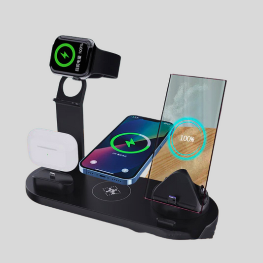 3-in-1 Wireless Charging Station - Phone, Watch & AirPods