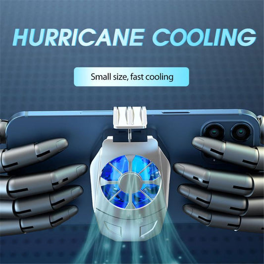Mobile Gaming Cooler - USB Fan System with Gamepad Holder