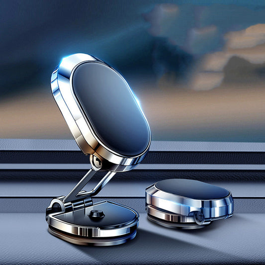Fashion Folding Magnetic Car Phone Holder - Premium Alloy Design